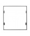 Cadre pour panneau LED 60x60 - Montage rapide, sans vis apparentes, bord blanc