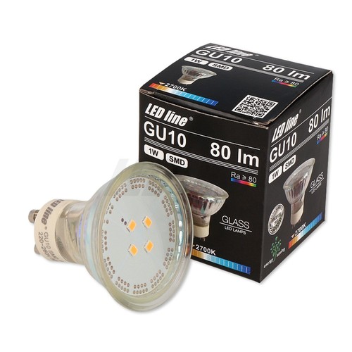 Spot LED GU10 1W Vert