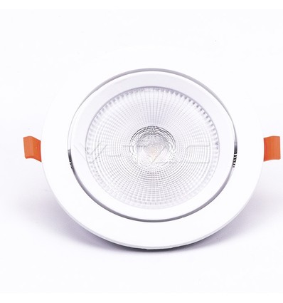 Spot LED 20W Ø17cm - Encastrement : Ø14,5 cm, Dimensions : Ø17 cm, 3 cm de haut, Puce LED Samsung