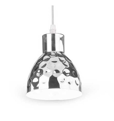 Suspension V-Tac en cuivre - Couleur chrome, Ø15 cm, E27