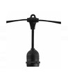 Guirlande lumineuse V-Tac pour 15 ampoules E27 - 15 mètres, IP54, 230V, sans source lumineuse