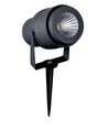 V-Tac lampe de jardin LED 12W - Noir, avec piquet, IP65, 230V