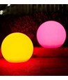V-Tac LED sphère RGB - Rechargeable, avec télécommande, Ø40 cm