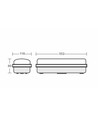 V-Tac éclairage de secours LED 4W - Pour montage mural 190 lumens, incl. batterie et pictogrammes