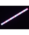 Profilé en aluminium étanche de 1 mètre pour croissance - 24V, LED 19,5W, répartition rouge/bleu 3:1, IP65, avec connecteur