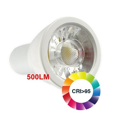 Spot LED LUX5 GU5.3 4,5W dimmable - 12V, MR16, RA 95