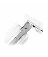 Cadre pour panneau LED 120x30 - Montage rapide, sans vis apparentes, bord blanc