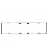 Cadre pour panneau LED 120x30 - Montage rapide, sans vis apparentes, bord blanc