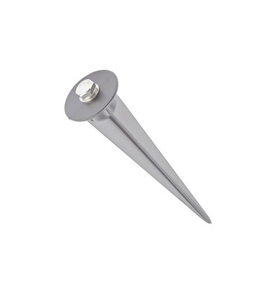 V-Tac Piquet pour projecteur LED - Diamètre 6 cm, Hauteur 26,5 cm