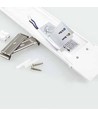 Réglette LED complète 60cm 20W - 6 ans de garantie