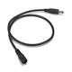 Câble de rallonge DC - 30 cm, pour bandes LED, 5V-48V, noir