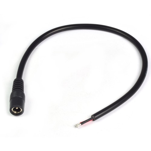 Connecteur DC femelle - 5V-48V, noir
