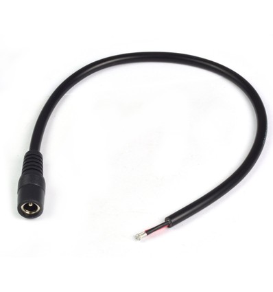 Connecteur DC femelle - 5V-48V, noir