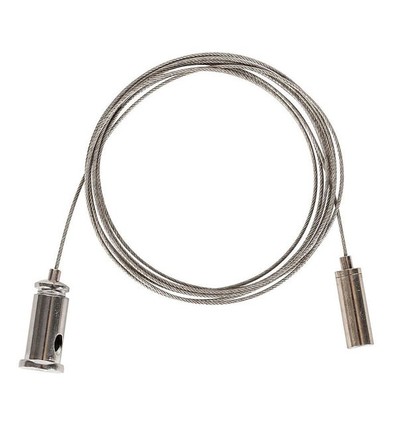 Suspension filaire pour luminaire - 1,5 mètre, hauteur réglable, lot de 2 pièces