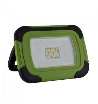 Projecteur LED rechargeable 10W - 12V, lampe de travail, portable, extérieur