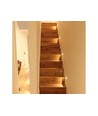 Éclairage d'escalier 3W - Extérieur : 8x8 cm, trou : 6,2x6,2 cm