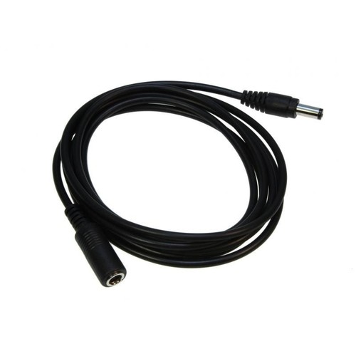 Câble de rallonge DC - 3 m, pour bandes LED, 5V-24V, noir