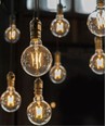 Ampoule globe LED E27 6W - Ø12,5 cm, puce LED Samsung, filament