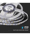 Ruban LED 5m 4,8W/m - IP20, 30 LED par mètre