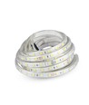 Ruban LED 5m 9W/m résistant aux éclaboussures - 24V DC, IP65, 60 LED par mètre