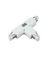 Connecteur en T pour rails - Blanc