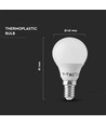 Ampoule LED V-Tac 3,7W - P45, E14