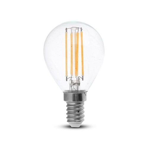 Ampoule LED E14 4W Sphérique - Filament, P45