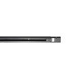 V-Tac rail de 1 mètre pour spots sur rail - Noir, 3 phases, complet avec connexion et bouchon de fin