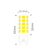 Ampoule LED G9 3,5W