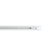 V-Tac rail de 1 mètre pour spots sur rail - Blanc, 3 phases, complet avec connexion et bouchon de fin