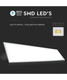 V-Tac panneau LED 120x30 - 29W, bord blanc, 120lm/W