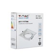 Spot encastrable G53 AR111 - Blanc, 17,4 x 17,4 cm