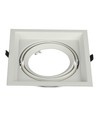 Spot encastrable G53 AR111 - Blanc, 17,4 x 17,4 cm