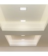Panneau LED encastrable 3W 8,4x8,4cm - Découpe : 7,3 x 7,3 cm, Dimensions : 8,4 x 8,4 cm