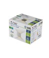 Applique murale LED 5W - IP65 extérieur, Ronde, Blanche, Angle de diffusion réglable, Source lumineuse incluse