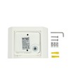 Applique murale LED 5W - IP65 extérieur, Ronde, Blanche, Angle de diffusion réglable, Source lumineuse incluse