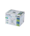 Applique murale 5W - IP65 extérieur, Ronde, angle de diffusion réglable, source lumineuse incluse, gris