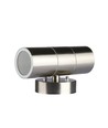 Applique murale V-Tac avec éclairage haut/bas - IP44 extérieur, douille GU10, sans source lumineuse