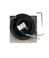 Spot encastrable V-Tac - Carré, acier inoxydable, douille GU10