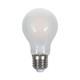 Ampoule LED E27 5W - A60, filament, dépolie