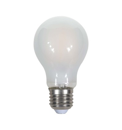 Ampoule LED E27 5W - A60, filament, dépolie