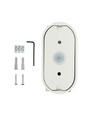 Applique murale LED 6W blanche - IP65 extérieur, Ovale, rotative à 350 degrés, source lumineuse incluse