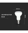 Ampoule LED spot E14 4,8W - R50, puce LED Cree