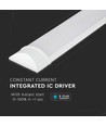 Réglette LED complète 60cm 20W - 6 ans de garantie