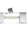 Réglette LED complète 60cm 20W - 6 ans de garantie