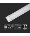 Réglette LED complète 30cm 10W - 6 ans de garantie