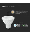 Spot LED GU5.3 6,5W - 12V, puce LED Samsung, MR16