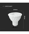 Spot LED GU5.3 6,5W - 12V, puce LED Samsung, MR16