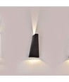 Applique murale LED 6W - IP65 extérieur, noir, source lumineuse incluse