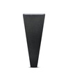 Applique murale LED 6W - IP65 extérieur, noir, source lumineuse incluse